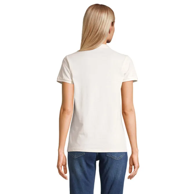 PLANET Damskie POLO 170g / Off-White S03575-WW-M