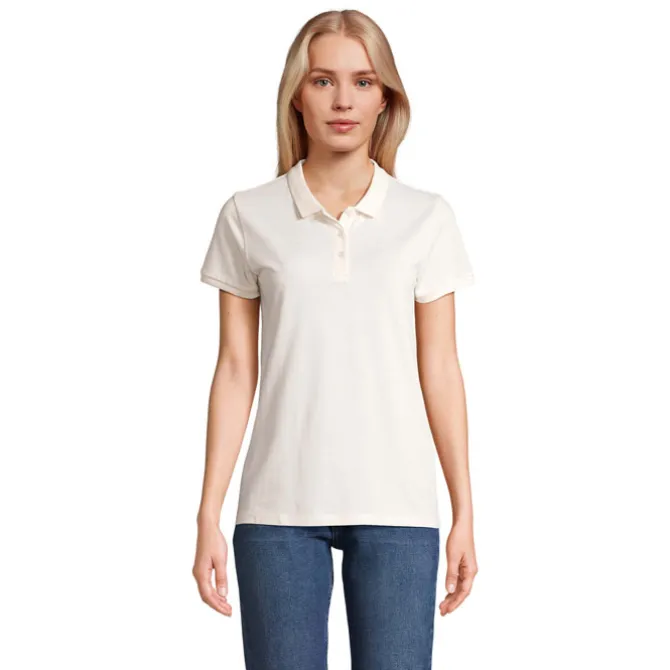 PLANET Damskie POLO 170g / Off-White S03575-WW-XL