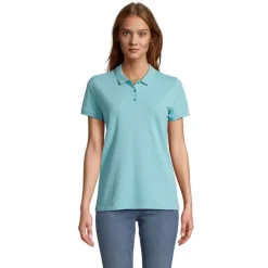 PLANET Damskie POLO 170g / Pool Blue S03575-BP-XXL