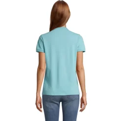 PLANET Damskie POLO 170g / Pool Blue S03575-BP-L