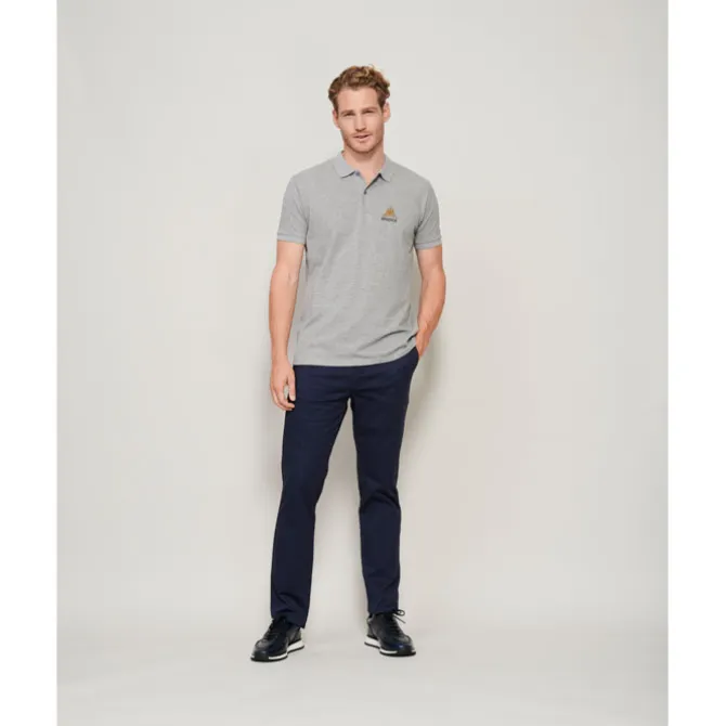 PLANET Męskie POLO 170g / Arctic Blue S03566-AA-L