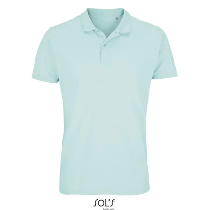PLANET Męskie POLO 170g / Arctic Blue S03566-AA-M