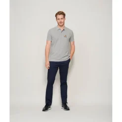 PLANET Męskie POLO 170g / Arctic Blue S03566-AA-M