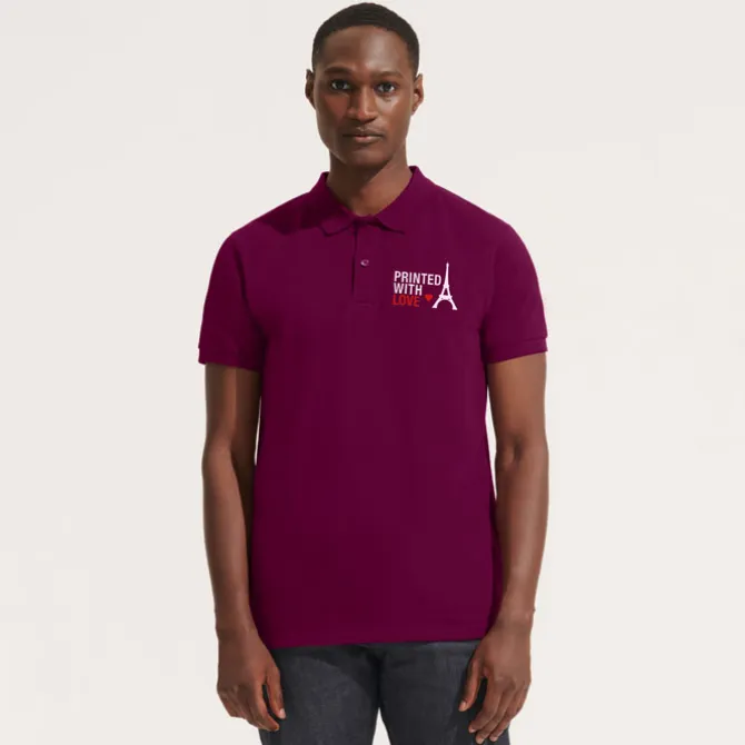 PLANET Męskie POLO 170g / Astral Purple S03566-PA-XXL