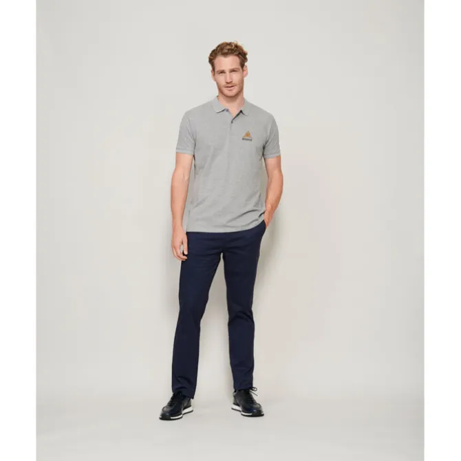 PLANET Męskie POLO 170g / Frozen Green S03566-GN-M