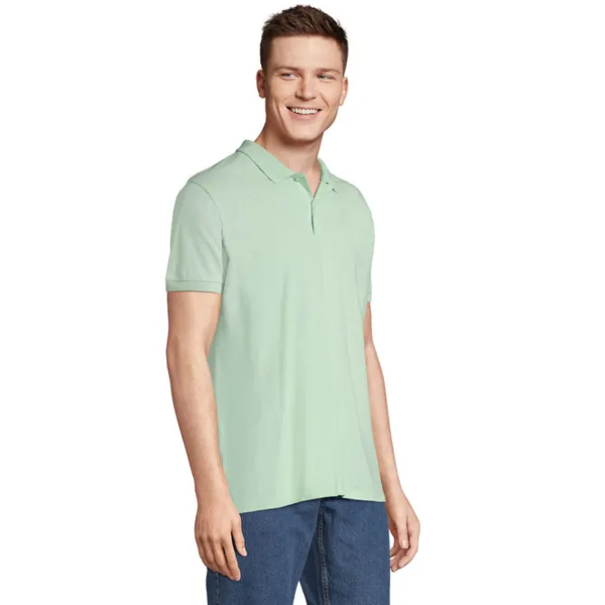 PLANET Męskie POLO 170g / Frozen Green S03566-GN-XL