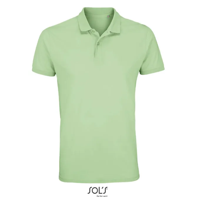 PLANET Męskie POLO 170g / Frozen Green S03566-GN-XL
