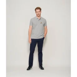 PLANET Męskie POLO 170g / Frozen Green S03566-GN-L