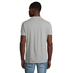 PLANET Męskie POLO 170g / Grey melange S03566-GY-L
