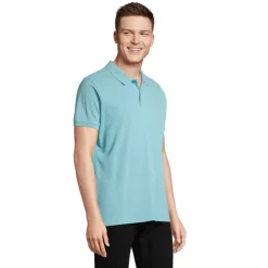 PLANET Męskie POLO 170g / Pool Blue S03566-BP-S