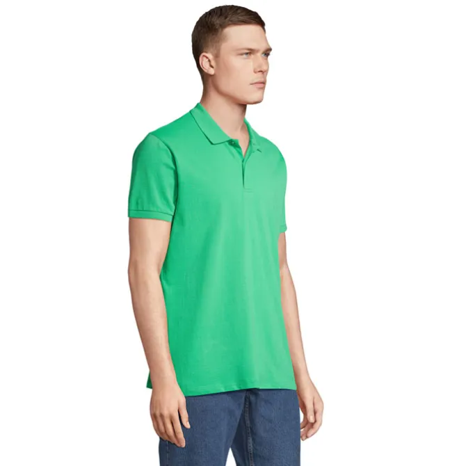 PLANET Męskie POLO 170g / Wiosenna Zieleń S03566-EO-S