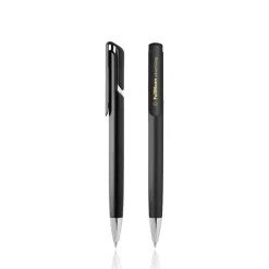 Plastikowy długopis w metalicznym kolorze / Elli / Srebrny IP13145690