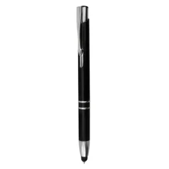 Plastikowy długopis z touchpenem / Strix / Czarny IP13148011