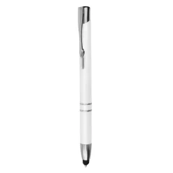Plastikowy długopis z touchpenem / Strix / Srebrny IP13148090