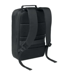 plecak żakardowy na laptopa 15&quo / Czarny MO3226-03