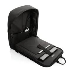 Plecak chroniący przed kieszonkowcami Swiss Peak AWARE™ RPET / Czarny P763.131