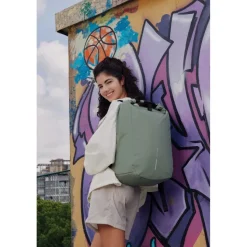 Plecak chroniący przed kieszonkowcami Urban / Zielony P706.2807