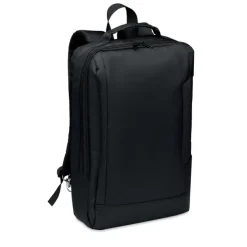 Plecak na komputer z 300D RPET / Czarny MO6329-03