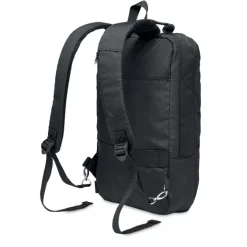 Plecak na komputer z 300D RPET / Czarny MO6329-03