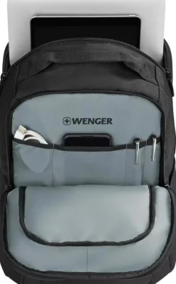 Plecak na laptopa BQ 16 WENGER / Czarny W611905