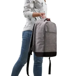 Plecak na laptopa 13", chroniący przed kieszonkowcami / Niebieski V0610-11