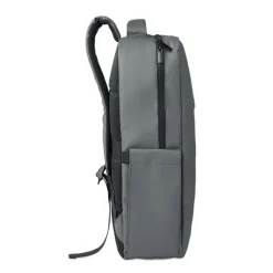 plecak na laptopa 15" PU RPET / Kamienny Szary MO3208-15