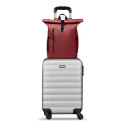 Plecak na laptopa Rolltop 600D / Burgund MO2643-02