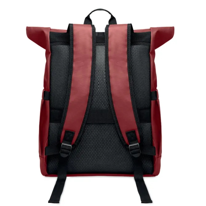 Plecak na laptopa Rolltop 600D / Burgund MO2643-02