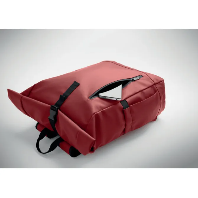 Plecak na laptopa Rolltop 600D / Burgund MO2643-02