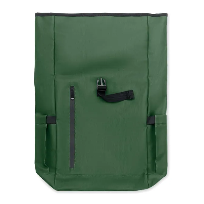 Plecak na laptopa Rolltop 600D / Ciemnozielony MO2643-60