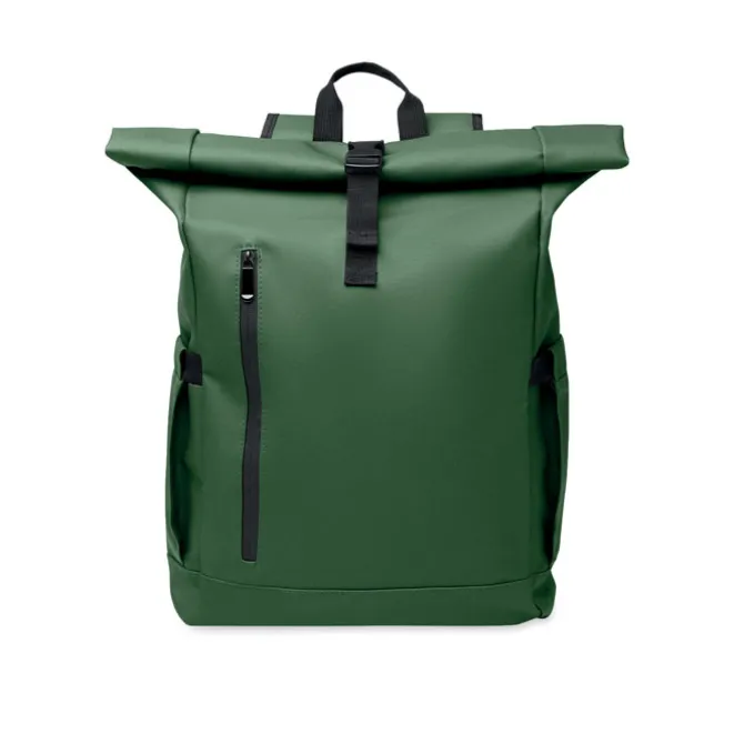 Plecak na laptopa Rolltop 600D / Ciemnozielony MO2643-60