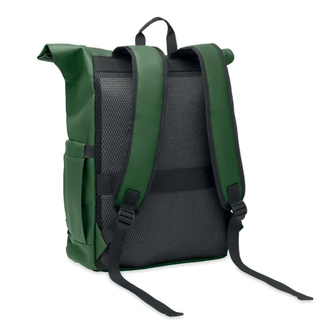 Plecak na laptopa Rolltop 600D / Ciemnozielony MO2643-60