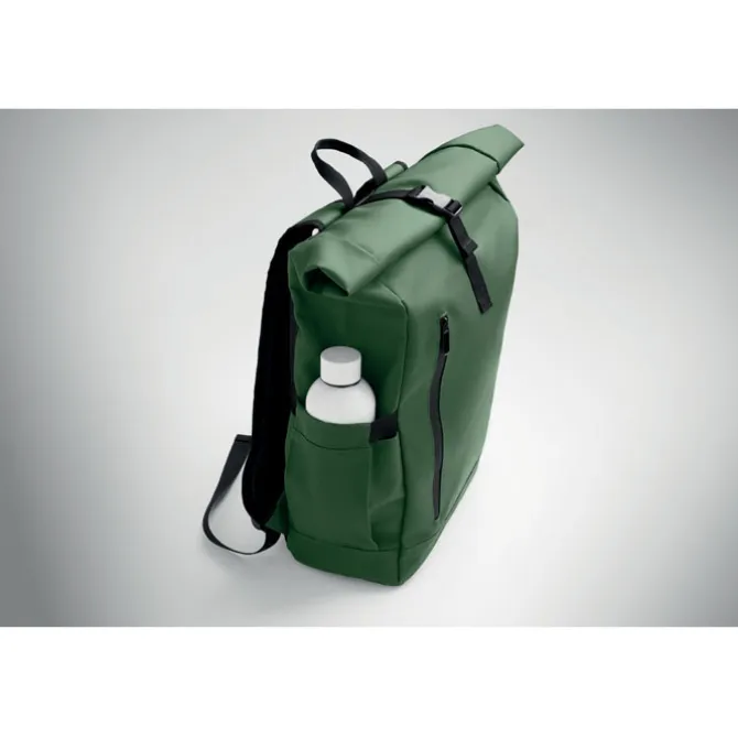 Plecak na laptopa Rolltop 600D / Ciemnozielony MO2643-60