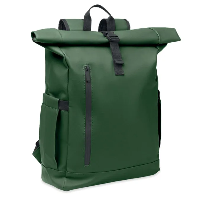 Plecak na laptopa Rolltop 600D / Ciemnozielony MO2643-60