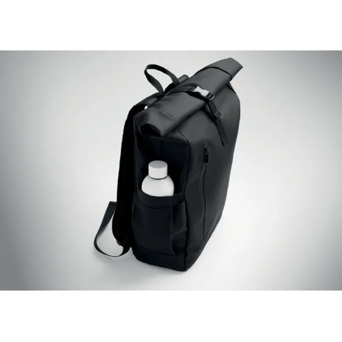 Plecak na laptopa Rolltop 600D / Czarny MO2643-03