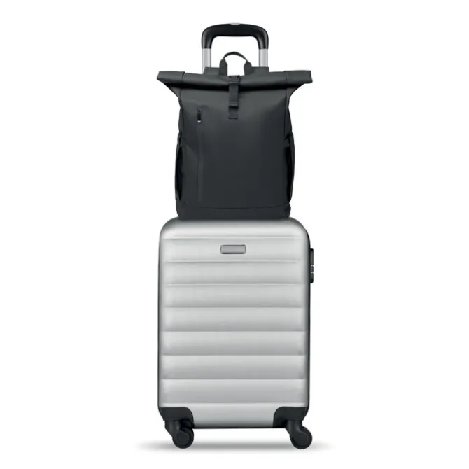 Plecak na laptopa Rolltop 600D / Czarny MO2643-03
