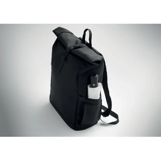 Plecak na laptopa Rolltop 600D / Czarny MO2643-03