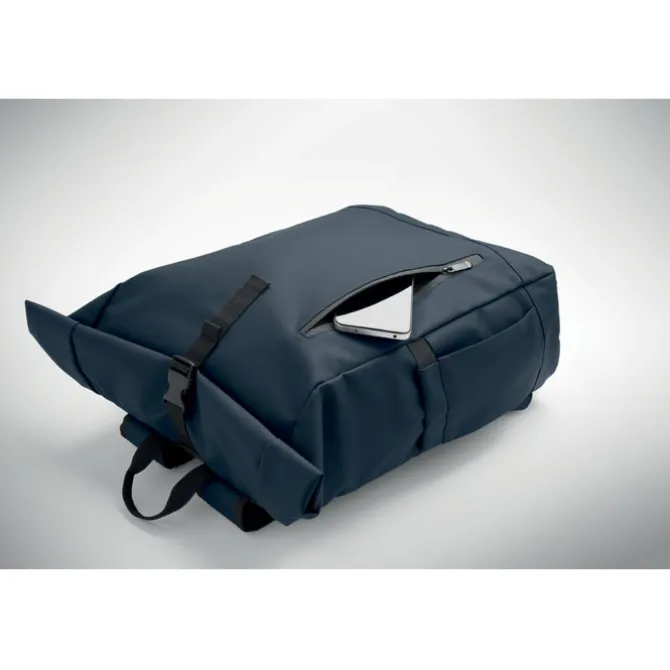 Plecak na laptopa Rolltop 600D / Niebieski MO2643-04