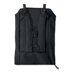 Plecak na laptopa 15" rolltop PU / Czarny MO2581-03