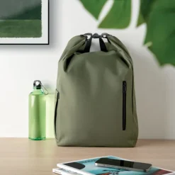 Plecak na laptopa 15'' rolltop / Zieleń Wojskowa MO2969-49