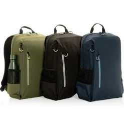 Plecak na laptopa 15,6" Swiss Peak Lima AWARE™, ochrona RFID / Czarny P763.151
