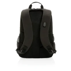 Plecak na laptopa 15,6" Swiss Peak Lima AWARE™, ochrona RFID / Czarny P763.151