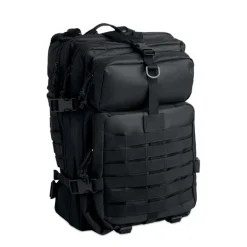 Plecak outdoorowy 600D RPET / Czarny MO2970-03
