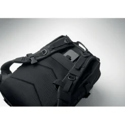Plecak outdoorowy 600D RPET / Czarny MO2970-03