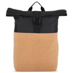 Plecak rolltop korek i R-PET 18L / Czarny LT95292-N0002