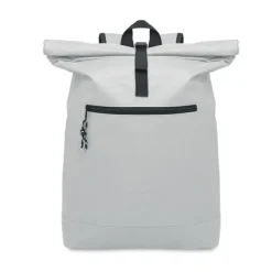 Plecak rolltop poliester 600D / Bialy MO2170-06