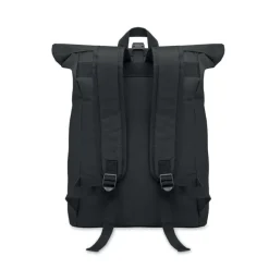 Plecak rolltop poliester 600D / Czarny MO2170-03