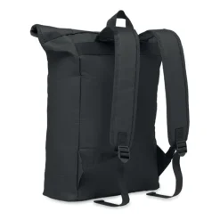 Plecak rolltop poliester 600D / Czarny MO2170-03