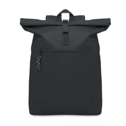 Plecak rolltop poliester 600D / Czarny MO2170-03