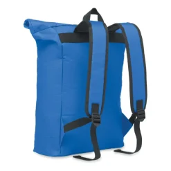 Plecak rolltop poliester 600D / Niebieski MO2170-37